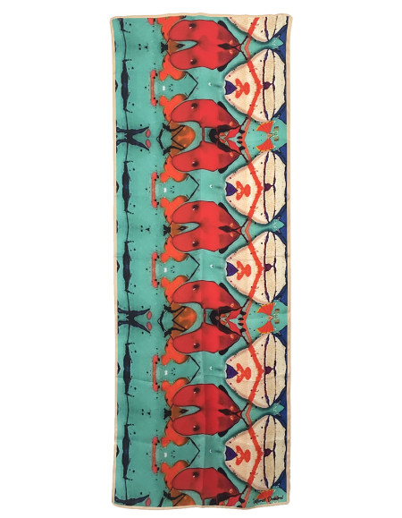 Miralya Saten İpek Eşarp