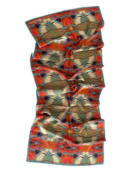 Solaria Saten İpek Eşarp Solaria Saten İpek Eşarp