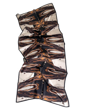 Veranise Saten İpek Eşarp