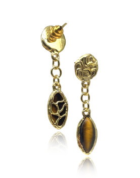 Imperium Kaplan Gözü Küpe