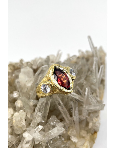 Athena Garnet Yüzük