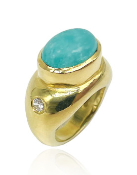 Belenor Amazonit Yüzük