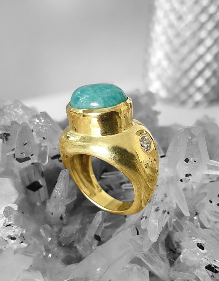 Belenor Amazonit Yüzük