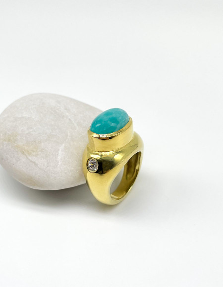 Belenor Amazonit Yüzük