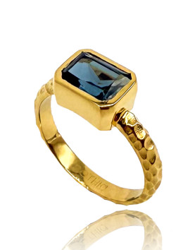 Isabel London Blue Topaz Yüzük