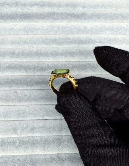 Minerva Akuamarin Yüzük