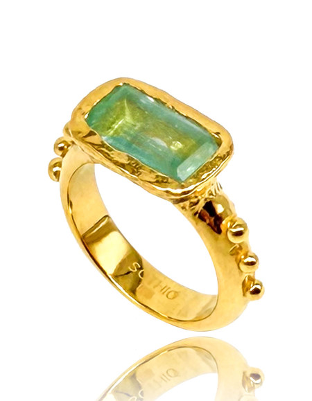 Minerva Akuamarin Yüzük