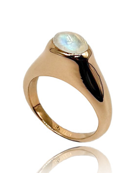 Nivara Rainbow Aytaşı Gümüş Yüzük