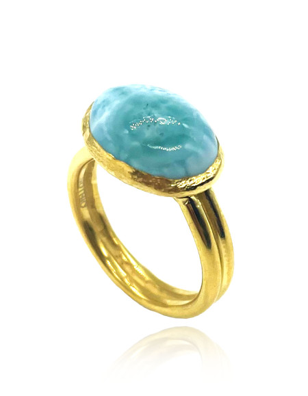 Urion Larimar Yüzük Urion Larimar Yüzük