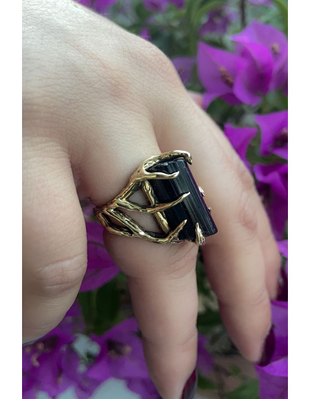 Valor Siyah Turmalin Yüzük Valor Siyah Turmalin Yüzük